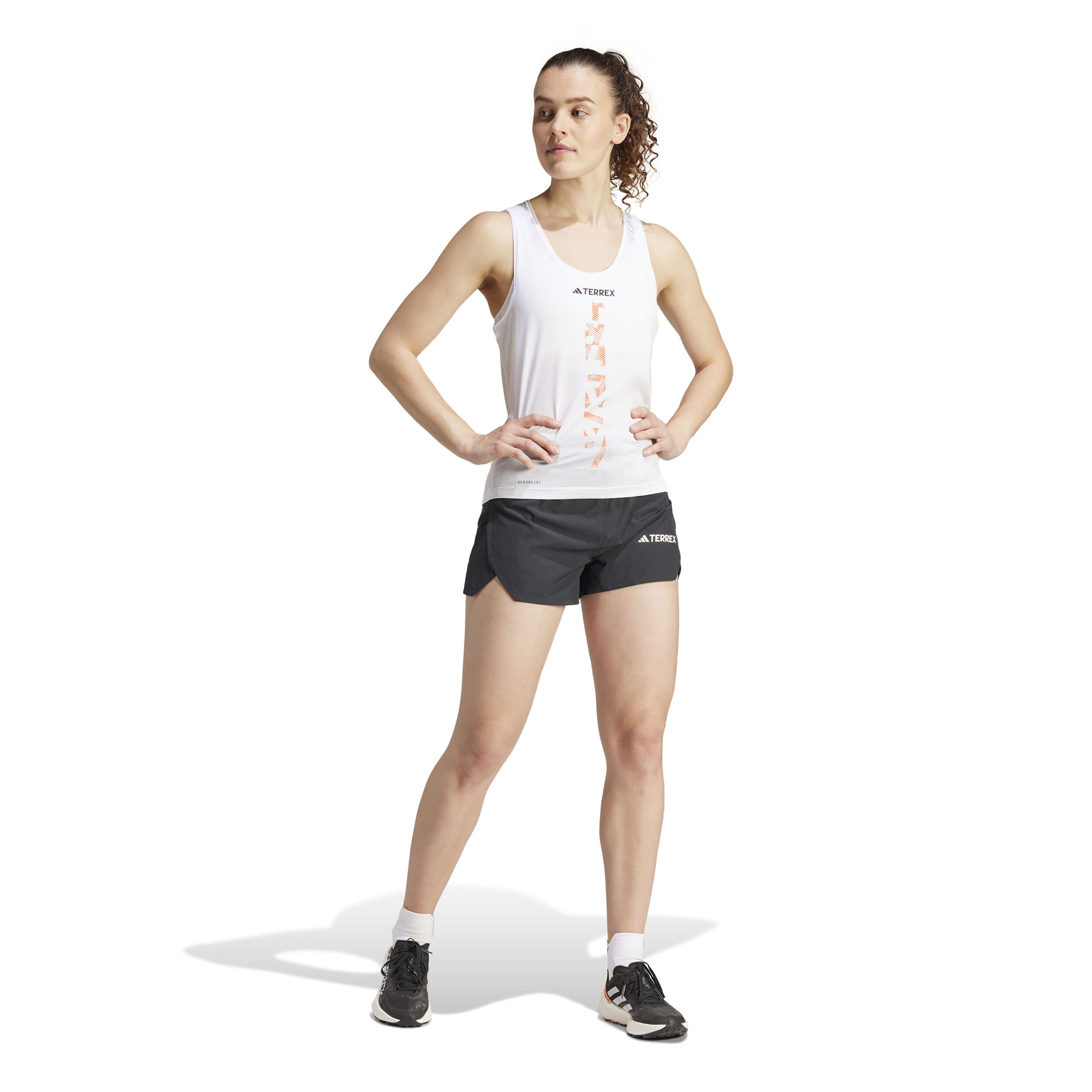 Terrex Pro Laufshorts Damen - Schwarz