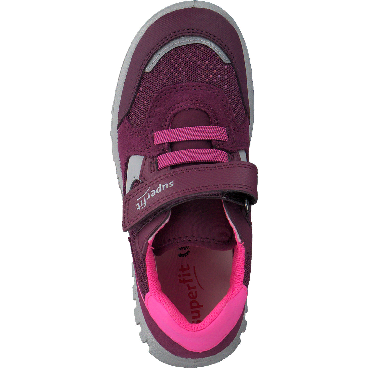 Superfit SPORT7 MINI 06195, Halbschuhe (Kinder), Kinder, rot/rosa