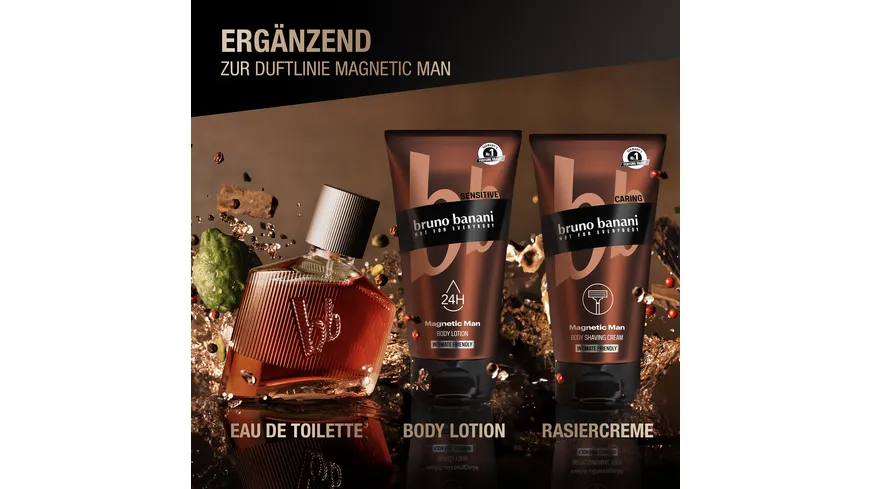 bruno banani Body Shaving Cream Magnetic Man 150 ml