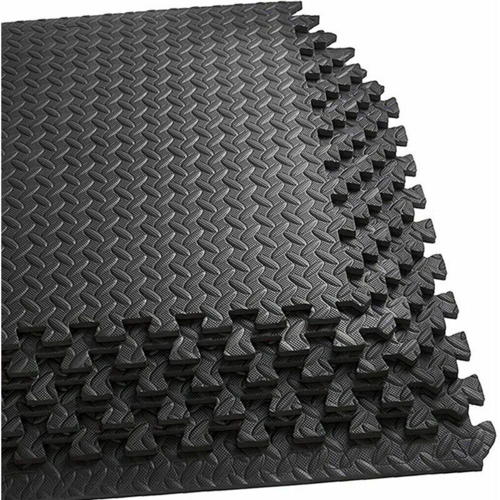 jalleria Bodenmatte 12x robuste, ineinandergreifende Weichschaum-Fußmatten (1-St)