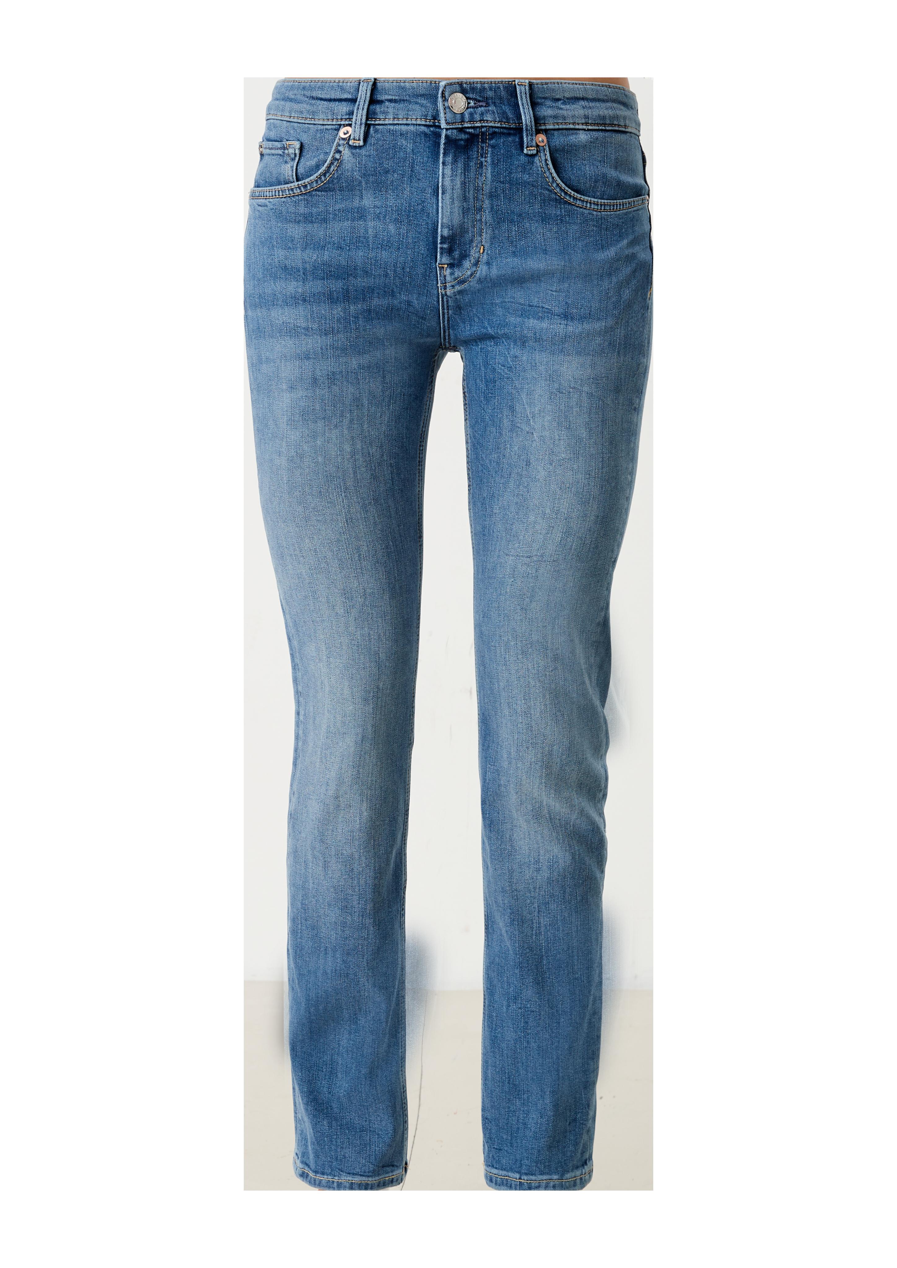 Jeans Karolin / Regular Fit / Mid Rise / Straight Leg   04.899.71.6676-53Z6