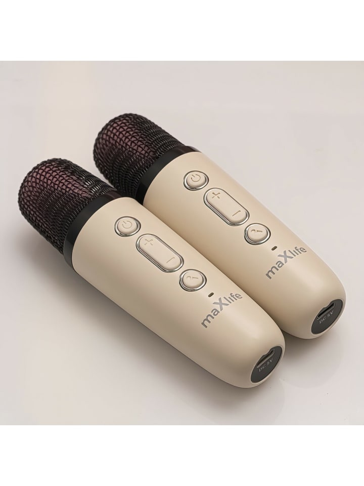 COFI 1453 MaXlife Bluetooth Karaoke-Lautsprecher in Pink 1500 mAh in Schwarz günstig kaufen onesize