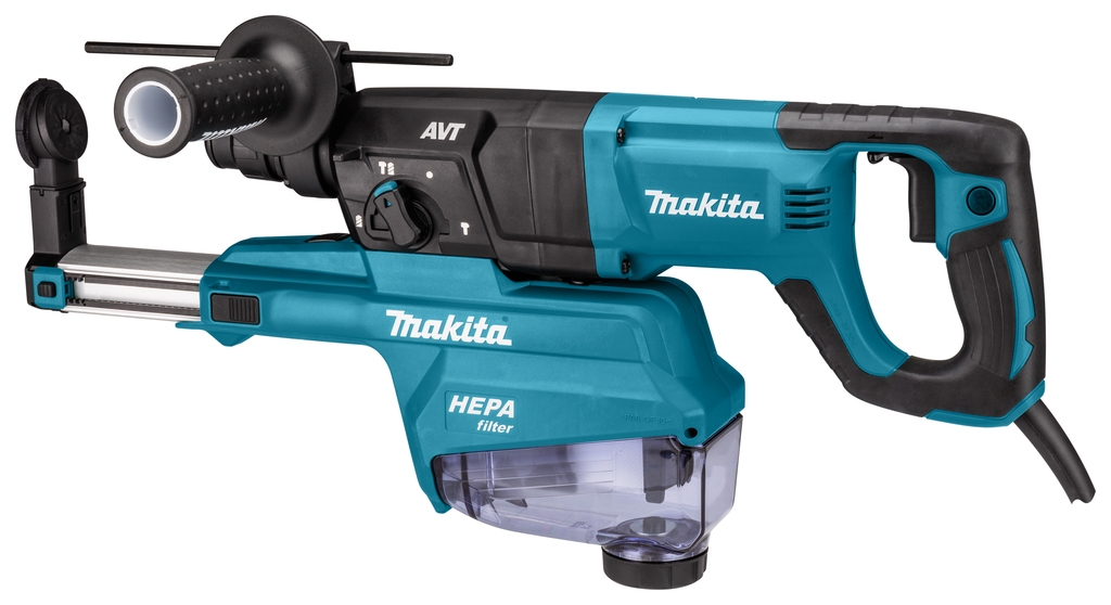 Makita HR2663 Kombinationshammer 800W 2,2J med indbygget støvudsugning