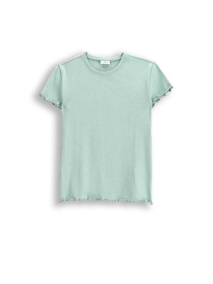 Coccodrillo Geripptes T-Shirt mit kurzen Ärmeln in grün günstig kaufen