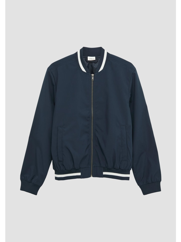 s.Oliver Indoor-Jacke langarm in Blau günstig kaufen
