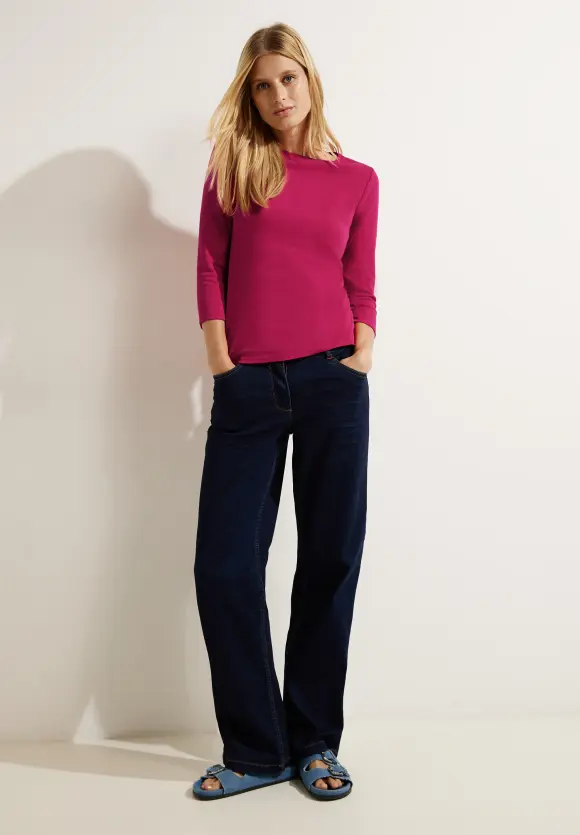 CECIL Basic Shirt in Unifarbe
