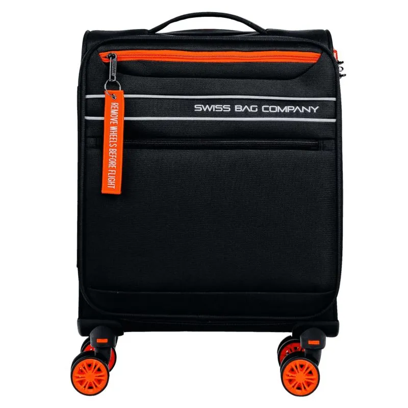 Swiss Bags Ohio Handgepäckstrolley S (45 cm) Underseater - Black
