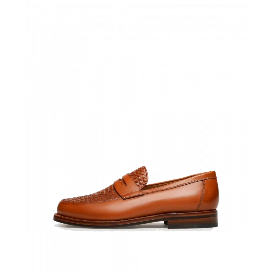 Heinrich Dinkelacker - Loafer WIEN PLAIN AC Kalbsleder - beige