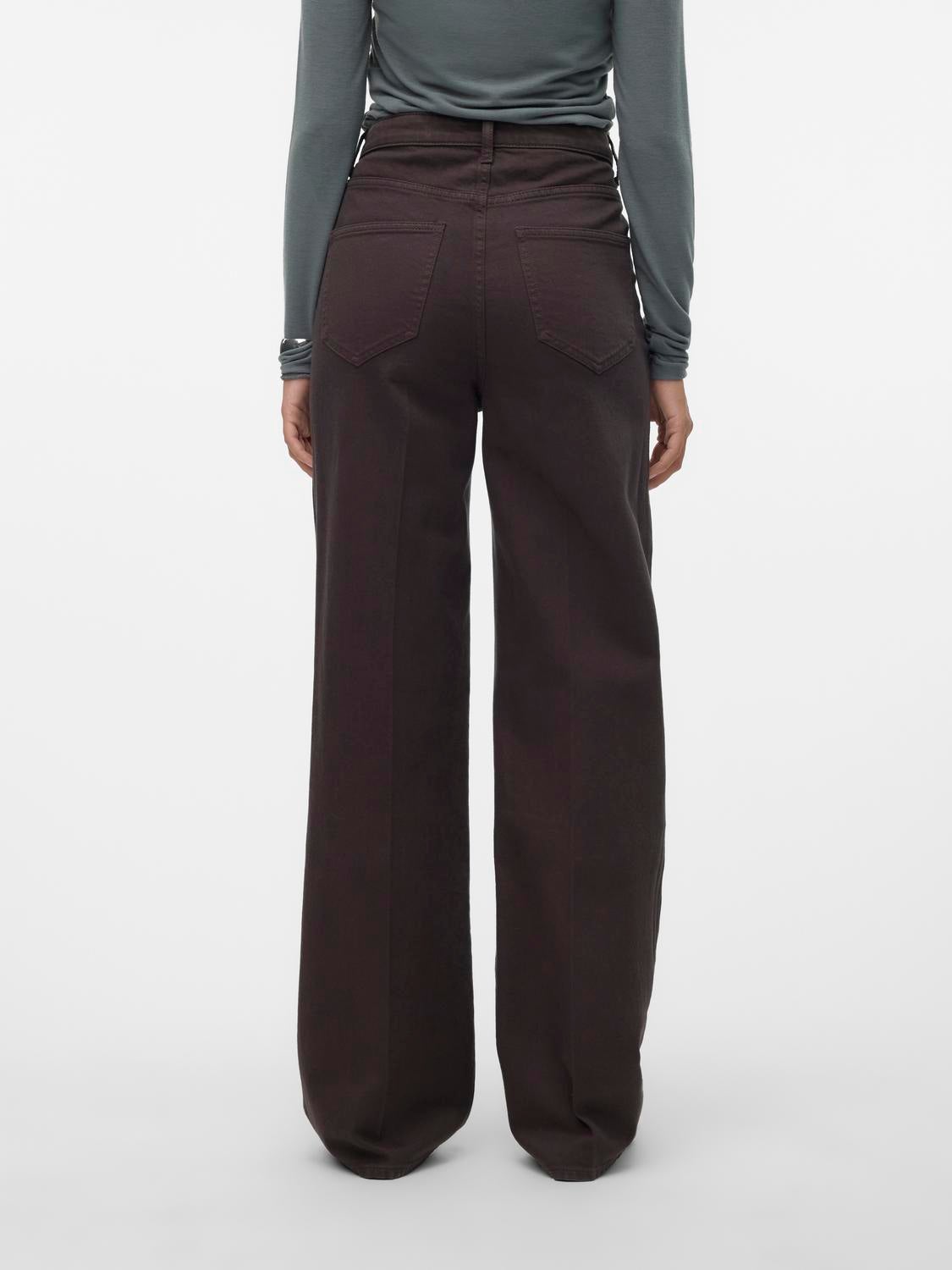 VMTESSA Hohe Taille Weiter Beinschnitt Jeans