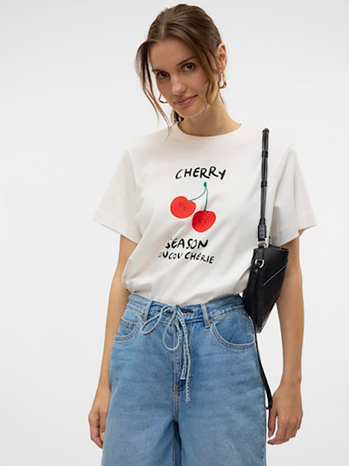 Vero Moda Shirt in Weiß günstig kaufen
