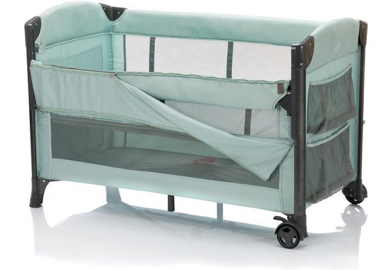 Fillikid Baby-Reisebett Faltbett, mint, inkl. Transporttasche