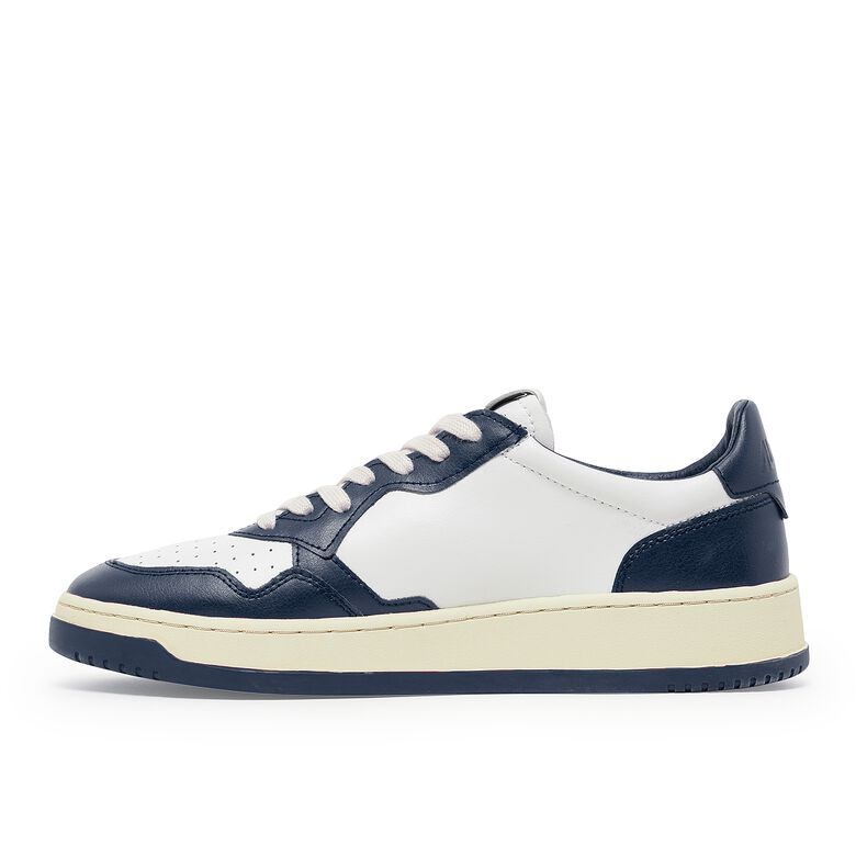 Autry 01 Low WB04 white/blue