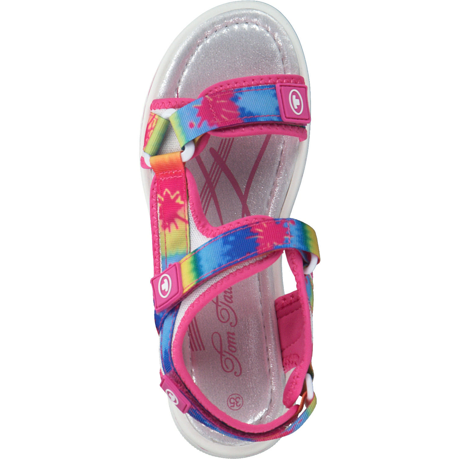 Tom Tailor 5370606, Sandalen (Kinder), Damen, pink-multi