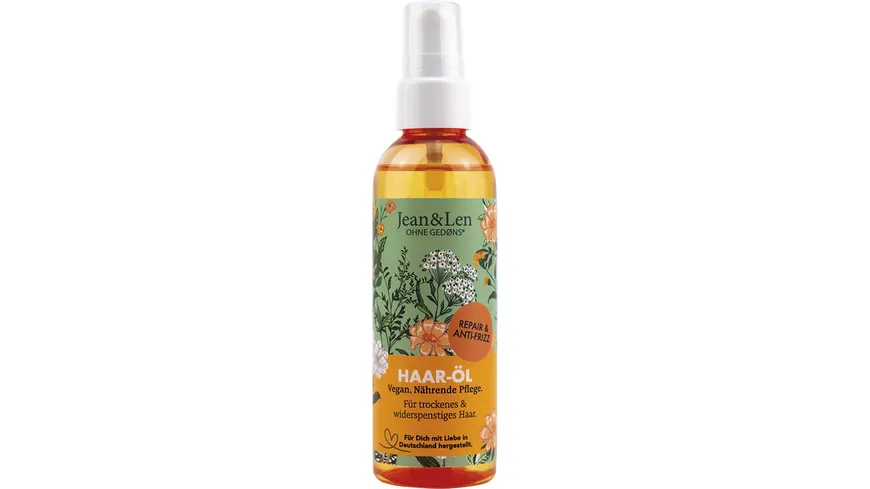 Jean&Len Repair Anti Frizz Haar Öl 100 ml