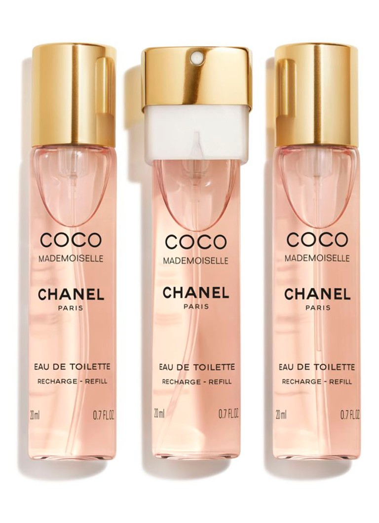 CHANEL MINI EAU DE TOILETTE TWIST AND SPRAY FILLINGS ZESTAW 3 WKŁADÓW