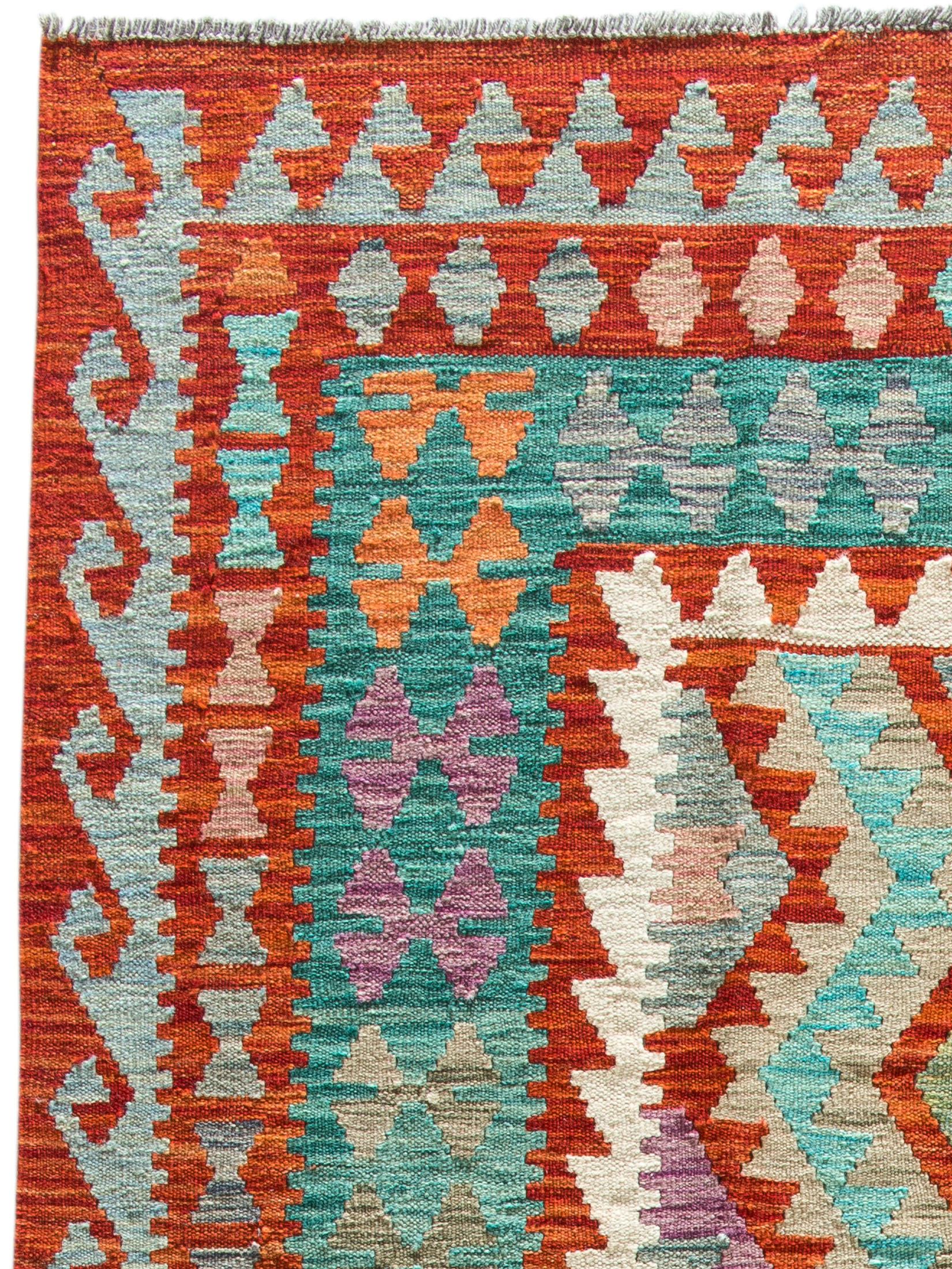 Afghan Kelim ca. 204 x 289 cm, Unikat / Einzelstück