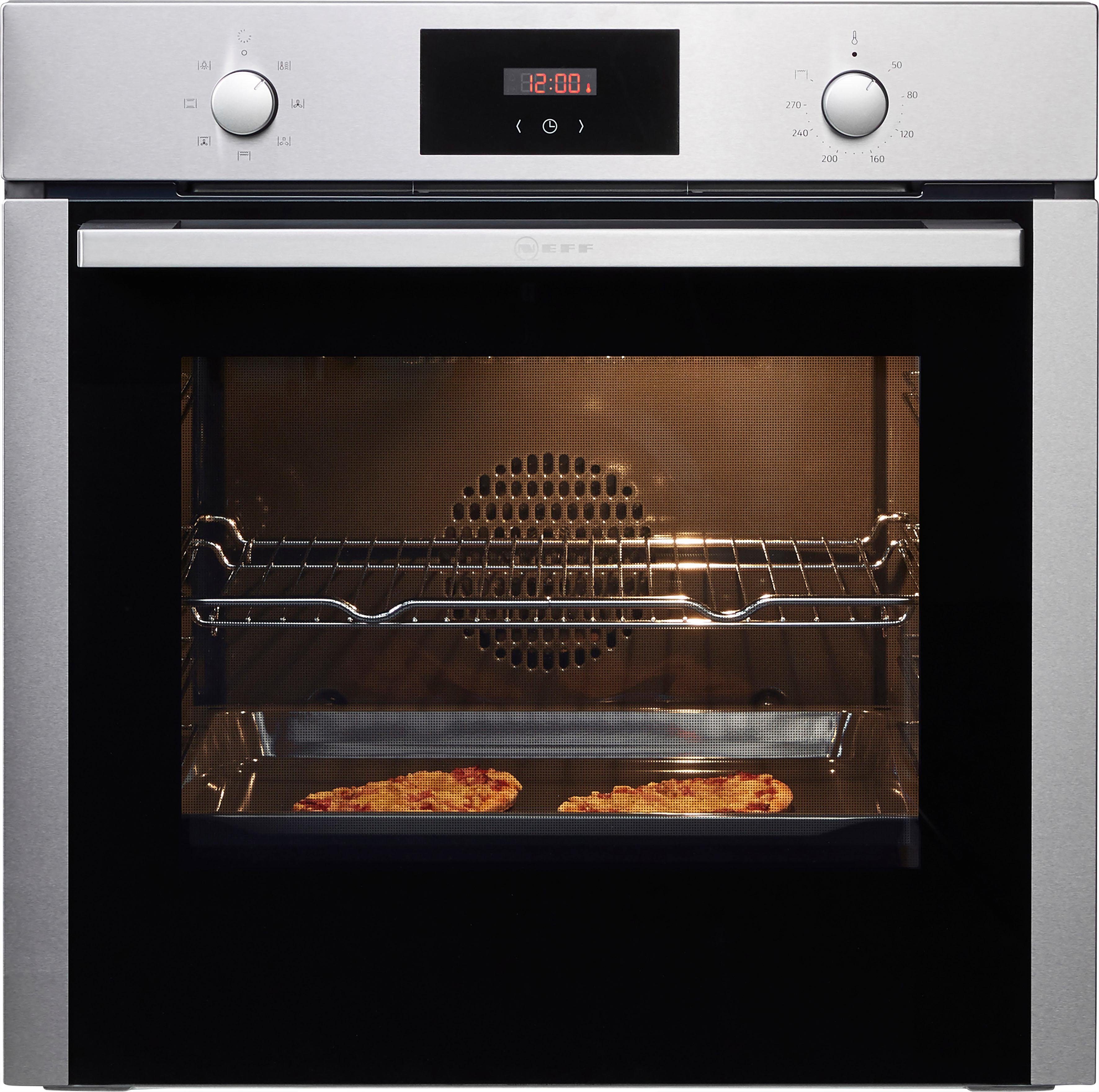 NEFF Backofen N 30 B1CCC0AN0, mit Teleskopauszug nachrüstbar, CircoTherm®-Heißluft