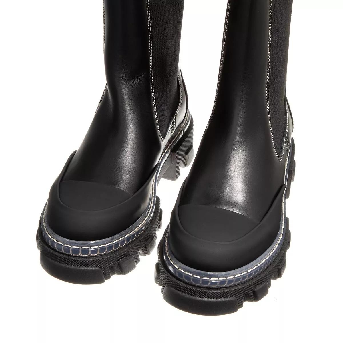 GANNI Stiefeletten schwarz Chelsea Boot