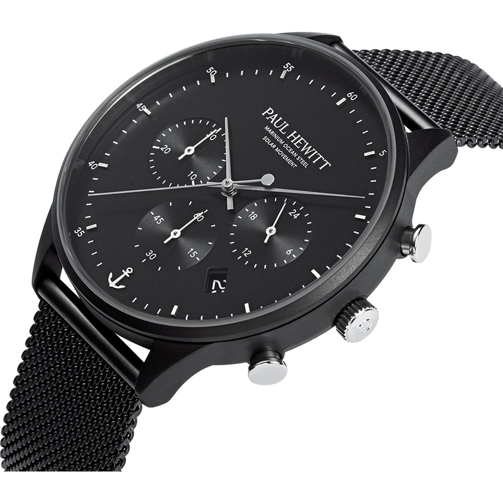 Paul Hewitt Montre pour hommes Acier inoxydable recylé Montre