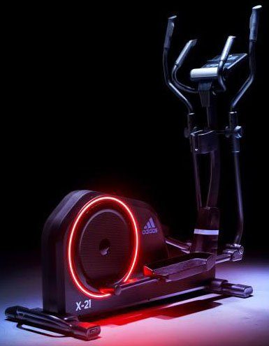 adidas Performance Crosstrainer-Ergometer X-21, mit LED-Beleuchtung
