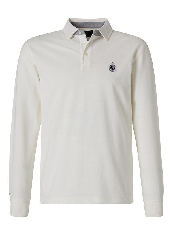 HACKETT, Polo-Shirt, Classic Fit, Baumwoll-Piqué, creme