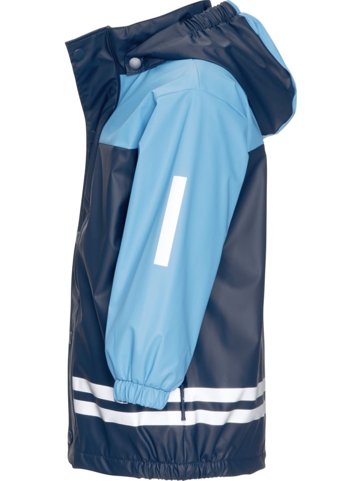Playshoes Regen-Anzug mit Fleece-Futter in Marine günstig kaufen