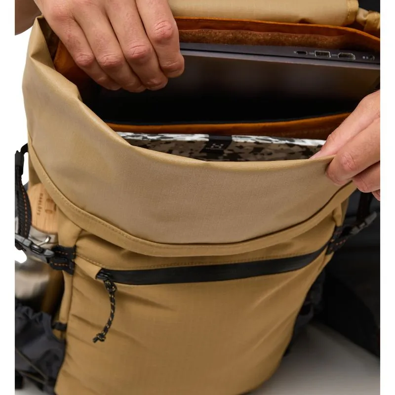 Haglöfs Rucksack Ardos Rolltop 22 - Cinnamon Brown\/True Black