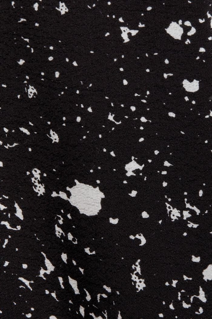 T-Shirt aus Materialmix, LENZING™ ECOVERO™