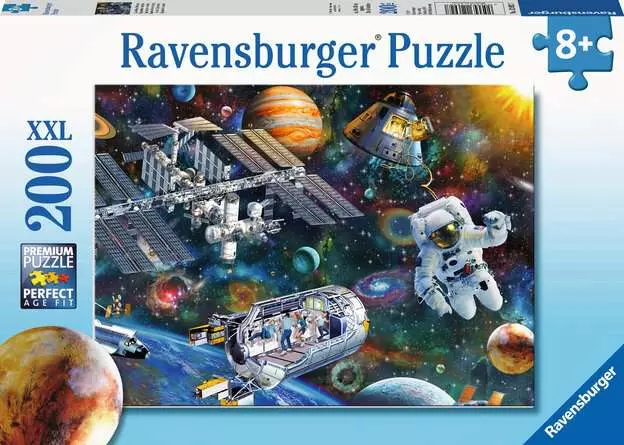 Kinderpuzzle ab 8 Jahren - Expedition Weltraum - 200 Teile