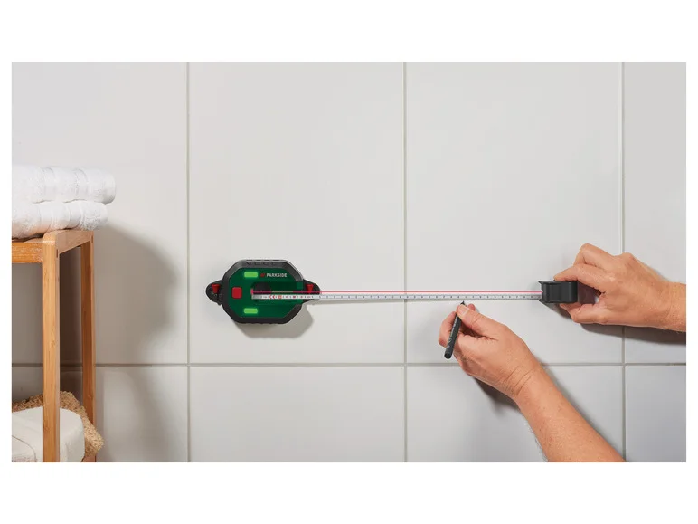 Nível de bolha PARKSIDE® com ruban PLLM 10 A1