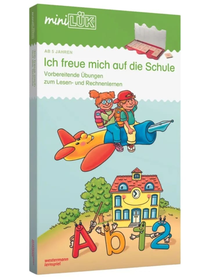 Westermann Lernspielverlag MiniLÜK Ich freue mich auf die Schule | Vorbereitende Übungen zum Lesen- und... günstig kaufen onesize