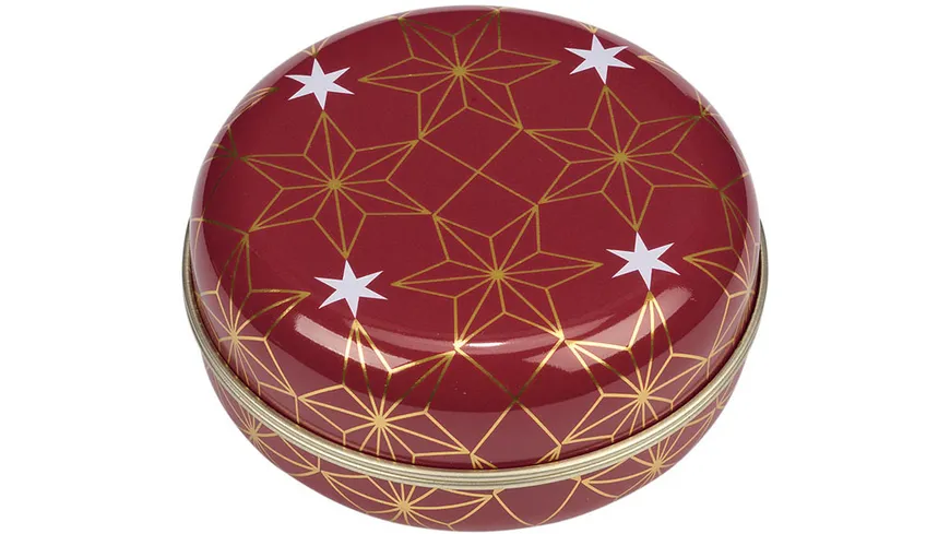 Gawol Pralinendose Yule Ø 7,6 cm RED