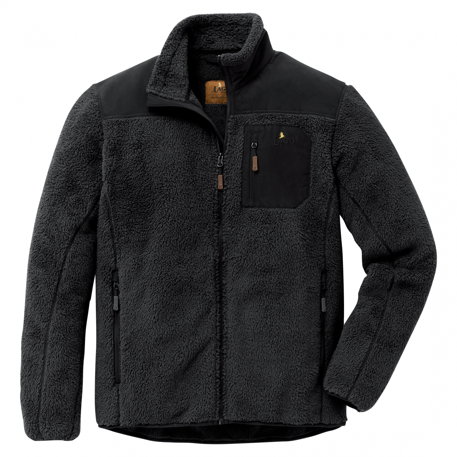 il Lago Prestige Herren Fleecejacke Avalanche Pro (braun)