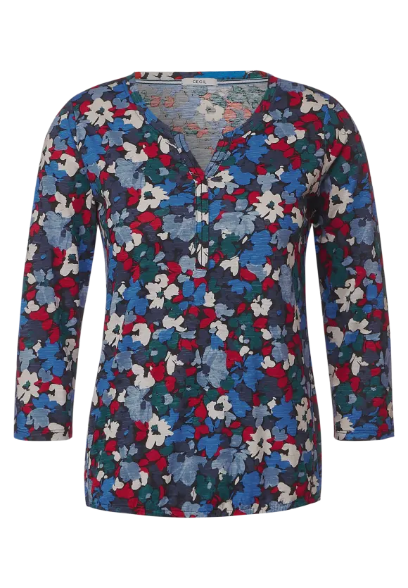 CECIL Shirt mit Blumenprint