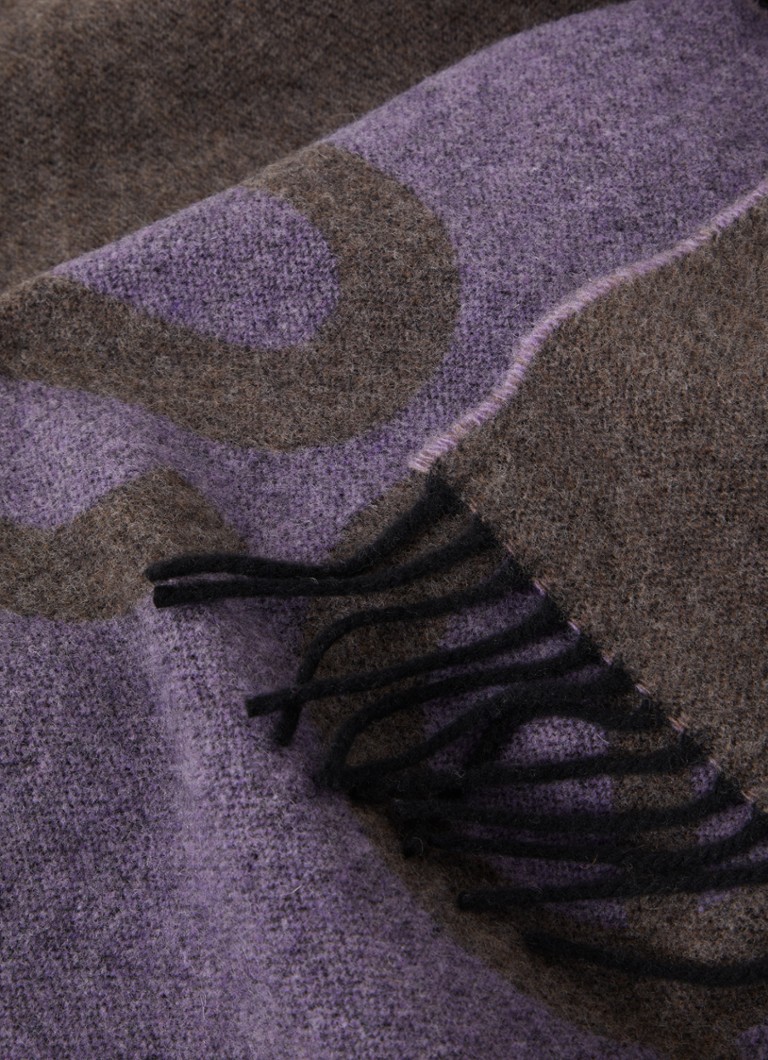 SAMSØE SAMSØE Samsøe fint strikket skjerf i ullblanding 225 x 40 cm