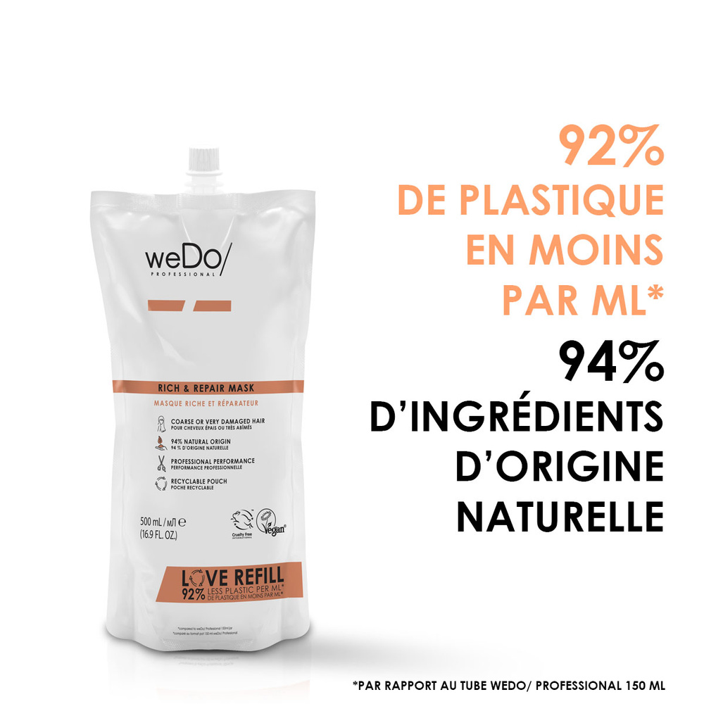 wedo WEDO/ Professional Masque Riche & Réparateur 500ml Masque