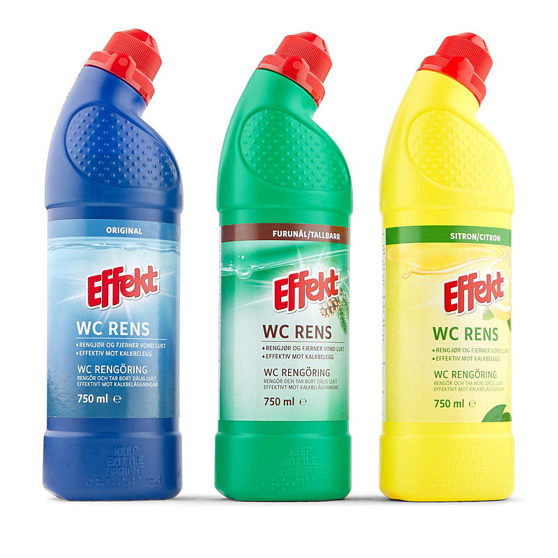 Effekt WC rens 750 ml, furunål Effekt