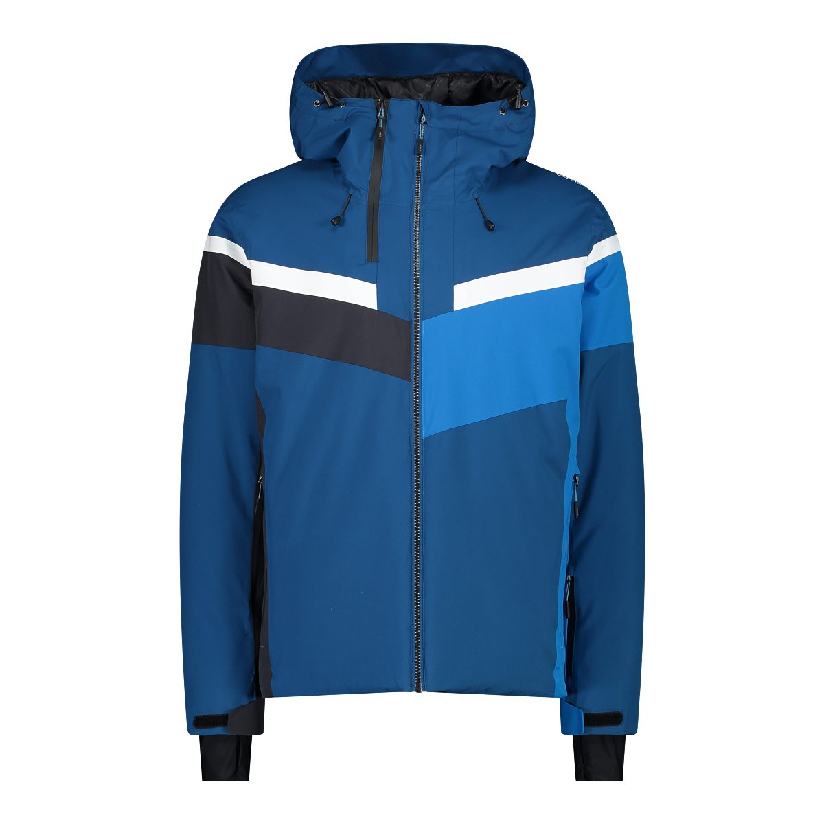 CMP Skijacke 33W0827-L931 MAN JACKET FIX HOOD PETROL