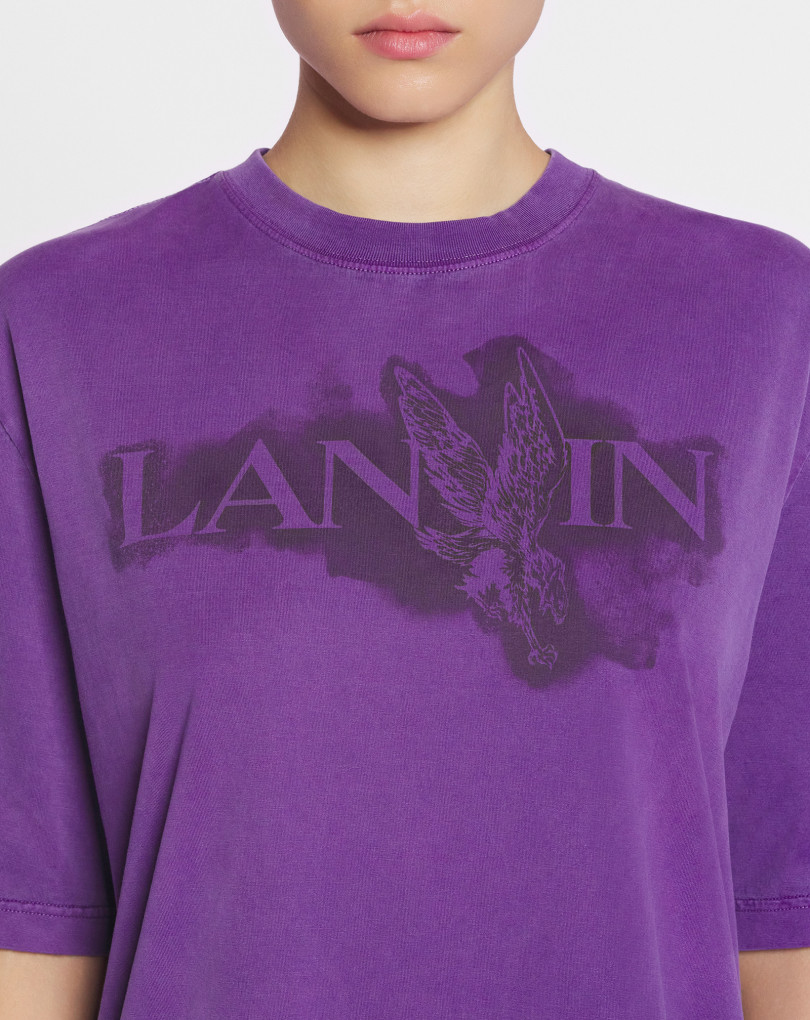 T-SHIRT CLASSIQUE IMPRIMÉ AIGLE LANVIN X FUTURE
