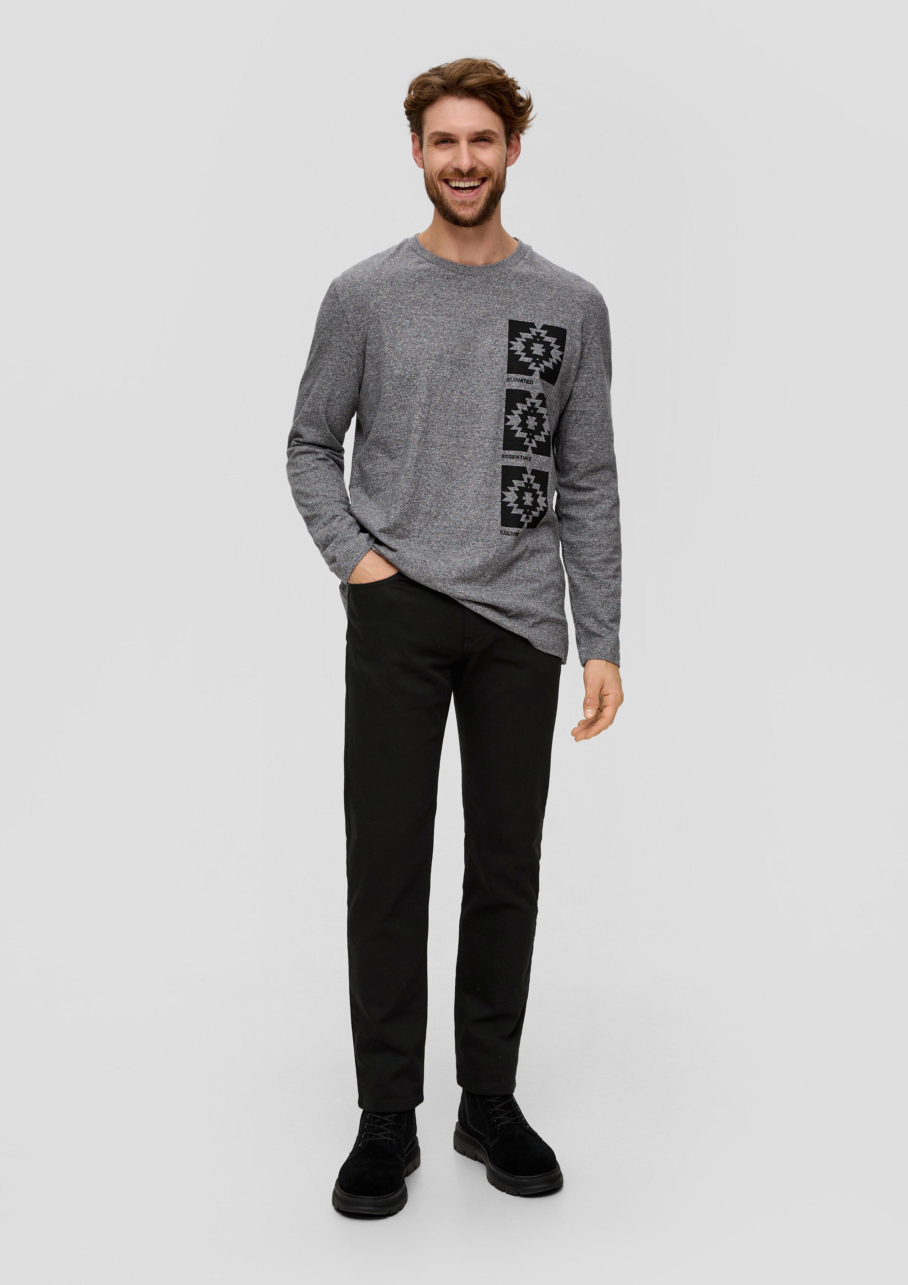 Nelio: Hose aus Dobby-Twill  2138890-9999
