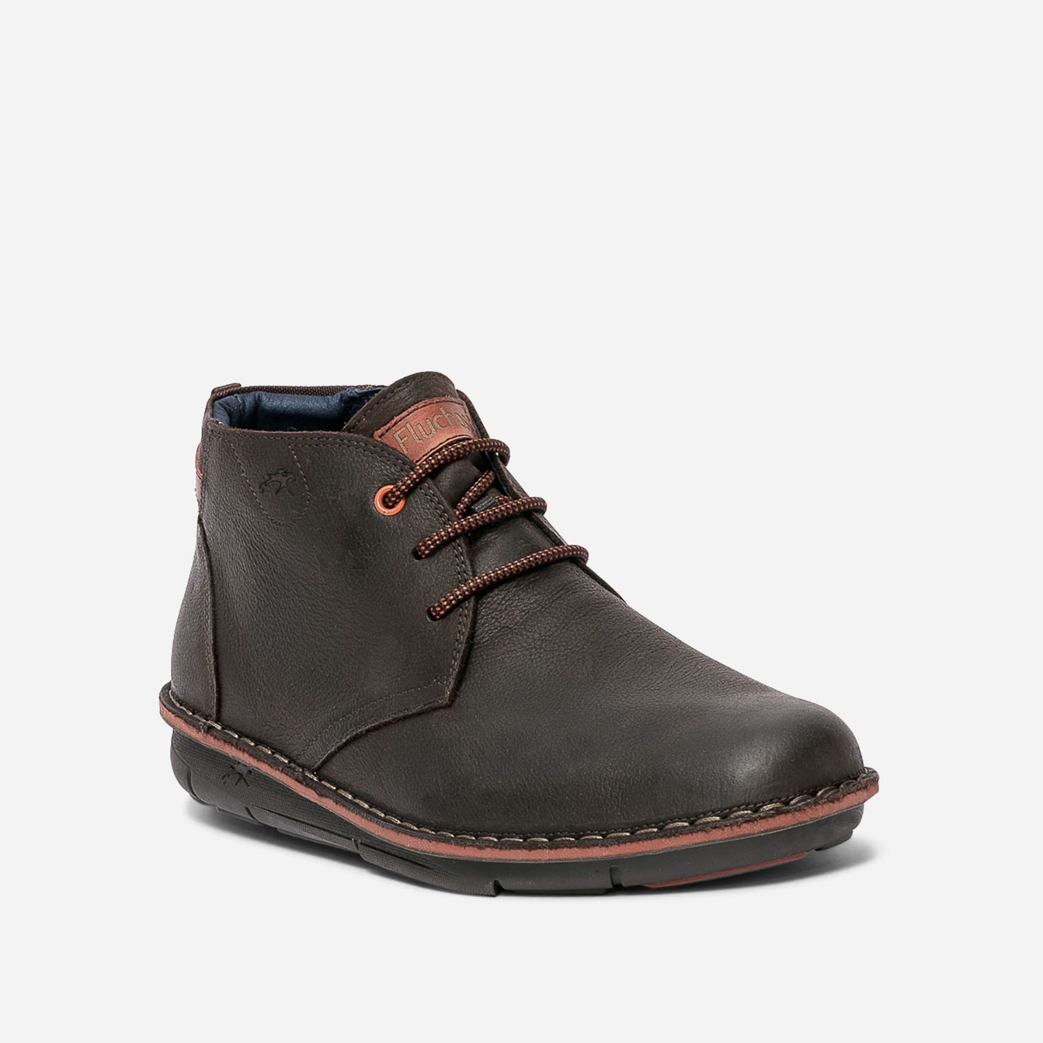 Desert boots FLUCHOS marron en cuir
