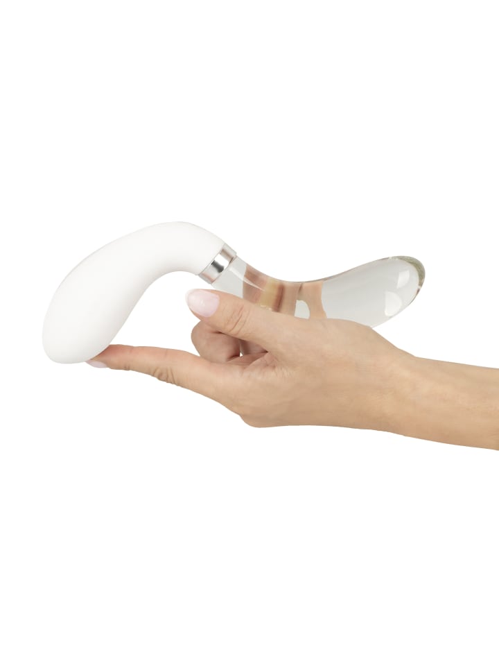 Liaison Vibrator Curve LED Vibrator in weiß günstig kaufen 21,5 cm