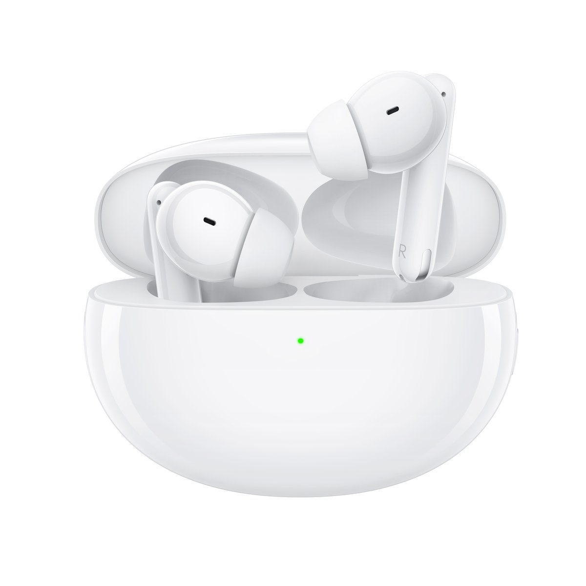 Oppo W52 Enco Free 2 in-ear Headset weiß wireless In-Ear-Kopfhörer (Freisprechfunktion, Siri, Google Assistant, Alexa, Bluetooth, wasserbeständig)