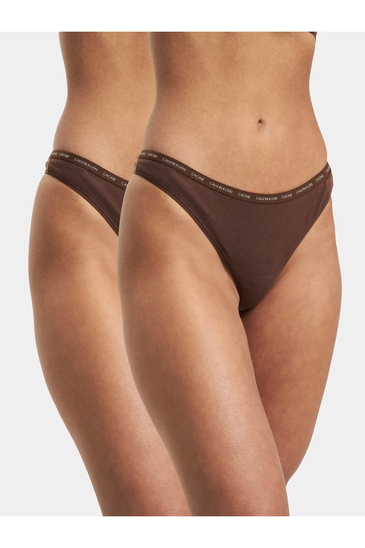Calvin Klein  Damen Calvin Klein Unterwäsche String 2Pk Tanga
