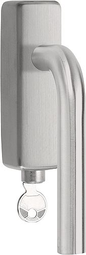Formani 1503D105INXX0 BASICS LB3-19DKLOCK-O feronerie oscilo-batantă cu încuietoare, oțel inoxidabil mat