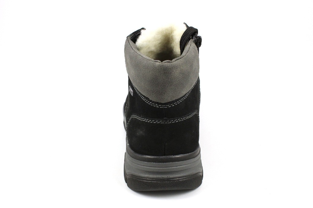RIEKER Schnür-Stiefeletten schwarz