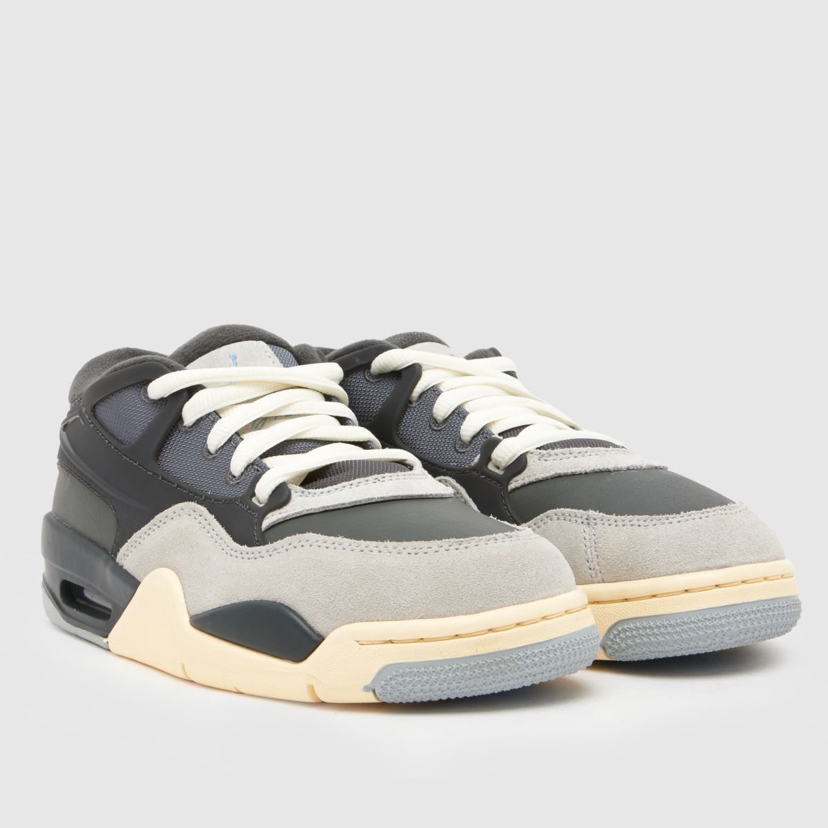 Nike Jordan grå Air Jordan 4 rm Pojkar Ungdomsskor