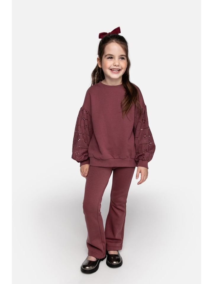 Coccodrillo Sweatshirt in dunkelrot günstig kaufen 158