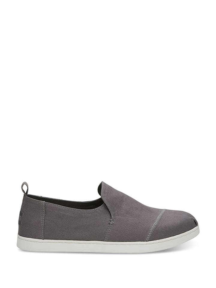 TOMS Slipper in Grau günstig kaufen