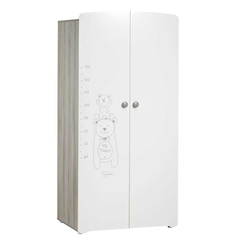 Chambre bébé 3 pièces TEDDY lit, commode et armoire